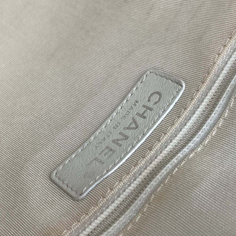 CHANEL White Boston Bag - Picture 14 of 16